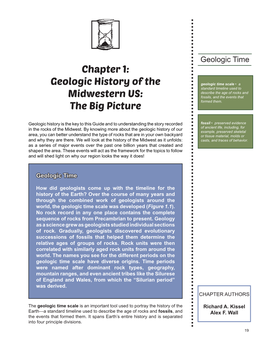 Geologic History of the Midwestern US