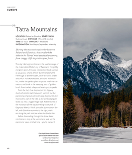 CM Tatra Mountains