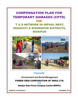 Cptd) for T & D Network in Imphal West, Senapati & Bishnupur Districts, Manipur