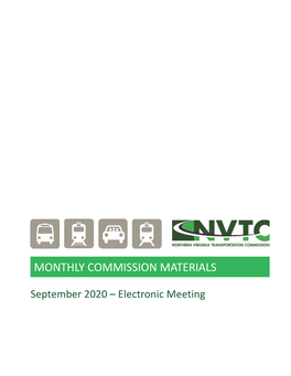 Northern Virginia Transportation Commission Meeting