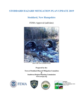 Stoddard Hazard Mitigation Plan Update 2019