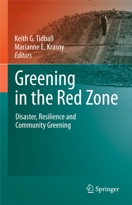 Keith G. Tidball Marianne E. Krasny Editors Disaster, Resilience And