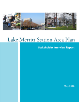 Lake Merritt Station Area Plan