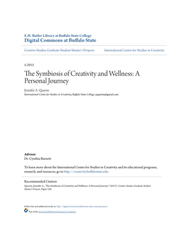 The Symbiosis of Creativity and Wellness: a Personal Journey