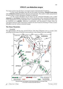 OMAN: an Obduction-Orogen