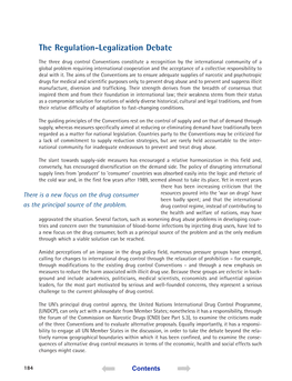 The Regulation-Legalization Debate