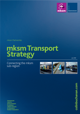 Mksm Transport Strategy July 2009