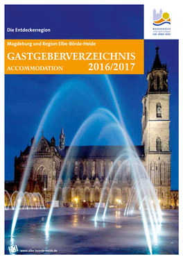 Gastgeberverzeichnis 2016/2017