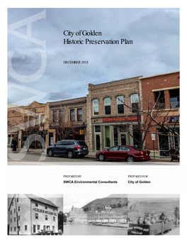 Historic Preservation Plan