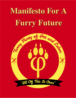 Manifesto for a Furry Future