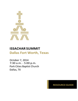 Issachar Summit