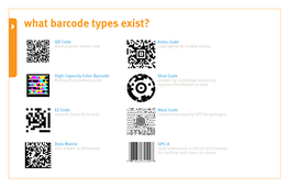 What Barcode Types Exist? QR Code