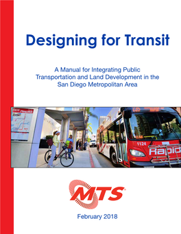 Designing for Transit Manual