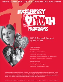 2008 Annual Report July 2007 - June 2008