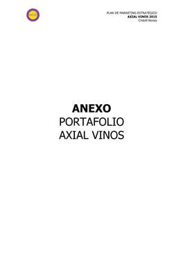 Anexo Portafolio Axial Vinos