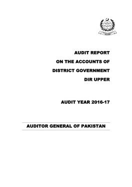 Department of the Auditor General of Pakistan