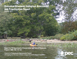 Bensalem Greenway Ecological Assessment and Prioritization Report December 2017