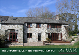 The Old Stables, Calstock, Cornwall, PL18 9QN