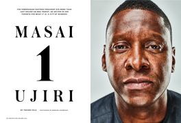 Masai Ujiri Apparently, Is Something He Does Periodically Throughout the Year As a As Year the Throughout Periodically He Does Something Is to 7P.M.— 7A.M