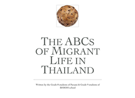 The Abcs of Migrant Life in Thailand