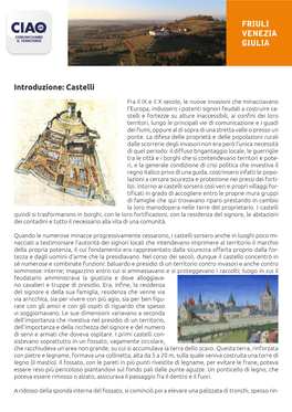 Introduzione: Castelli