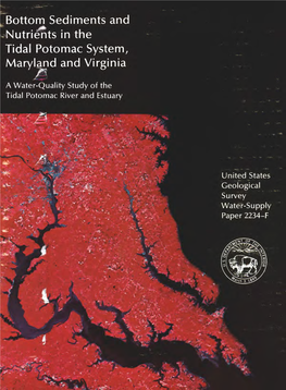 Bottom Sediments and Nutrients in the Tidal Potomac System, Maryland and Virginia