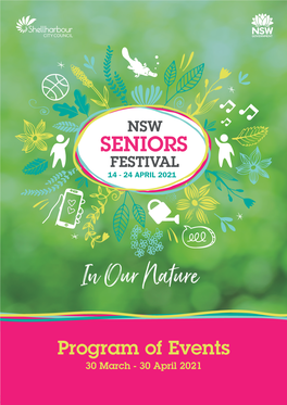 Seniors Festival | Program of Events