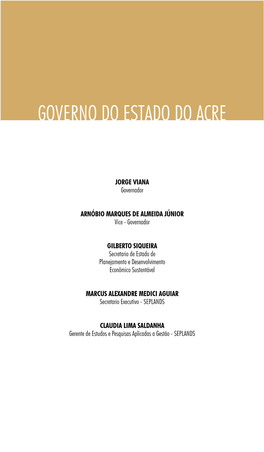 Governo Do Estado Do Acre