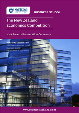 The New Zealand Economics Competition