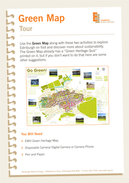 Green Map Tour Activity