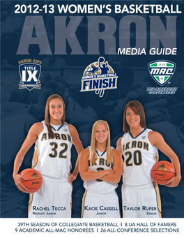 2012 13 WBB Media Guide.Pdf