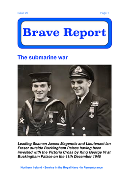 Bravereport Issue 29 Submarines
