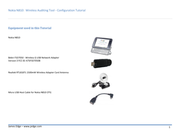 Nokia N810: Wireless Auditing Tool - Configuration Tutorial