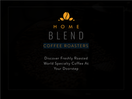 Home Blend Brochure