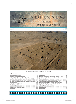 Nekhen News 19