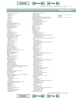 Status and Trends of the Nation's Biological Resources