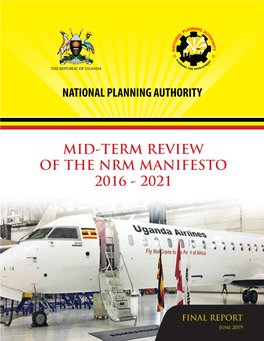 Mid-Term Review of the Nrm Manifesto 2016 - 2021