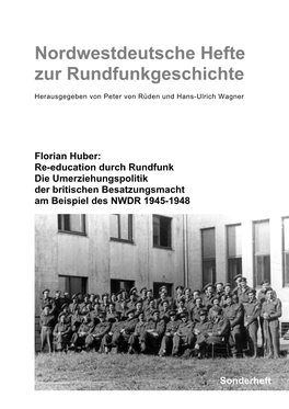 Nordwestdeutsche Hefte Zur Rundfunkgeschichte
