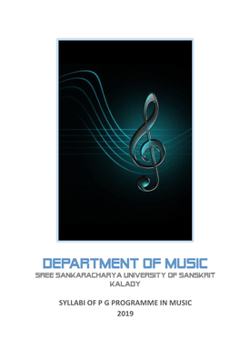 Syllabi of P G Programme in Music 2019