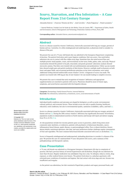 Scurvy, Starvation, and Flea Infestation – a Case Report from 21St Century Europe