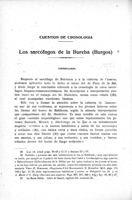 Los Sarcófagos De La Bureba (Burgos)