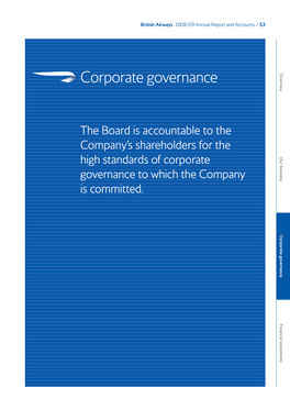 Corporate Governance