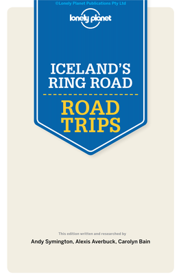 Iceland's Ring Road Road Trips 1