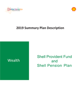 Shell Provident Fund and Shell Pension Plan