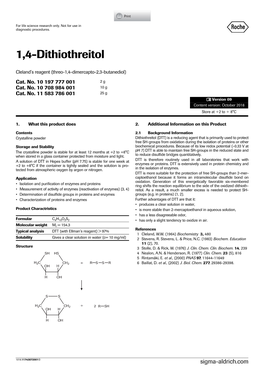 1,4-Dithiothreitol