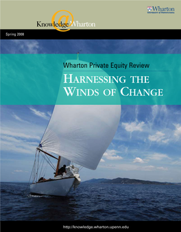 Harnessing the Winds of Change