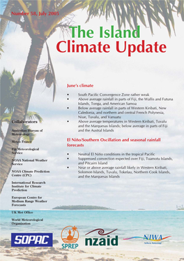 The Island Climate Update