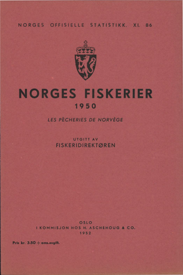 Norges Fiskerier 1950 — Nr