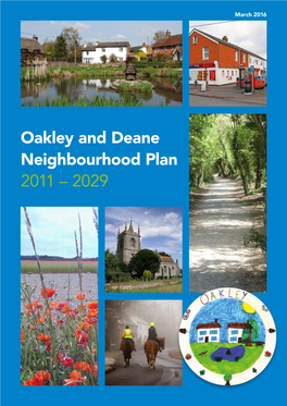 Oakley and Deane Neighbourhood Plan 2011 – 2029