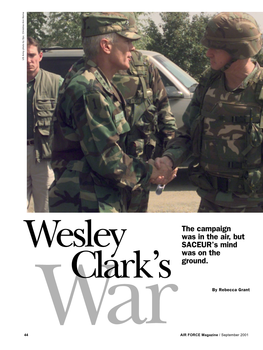 Wesley Clark's